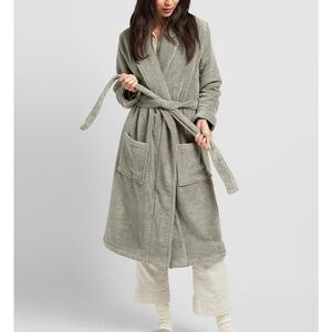 Parachute Women's Soft Green Belted Robe